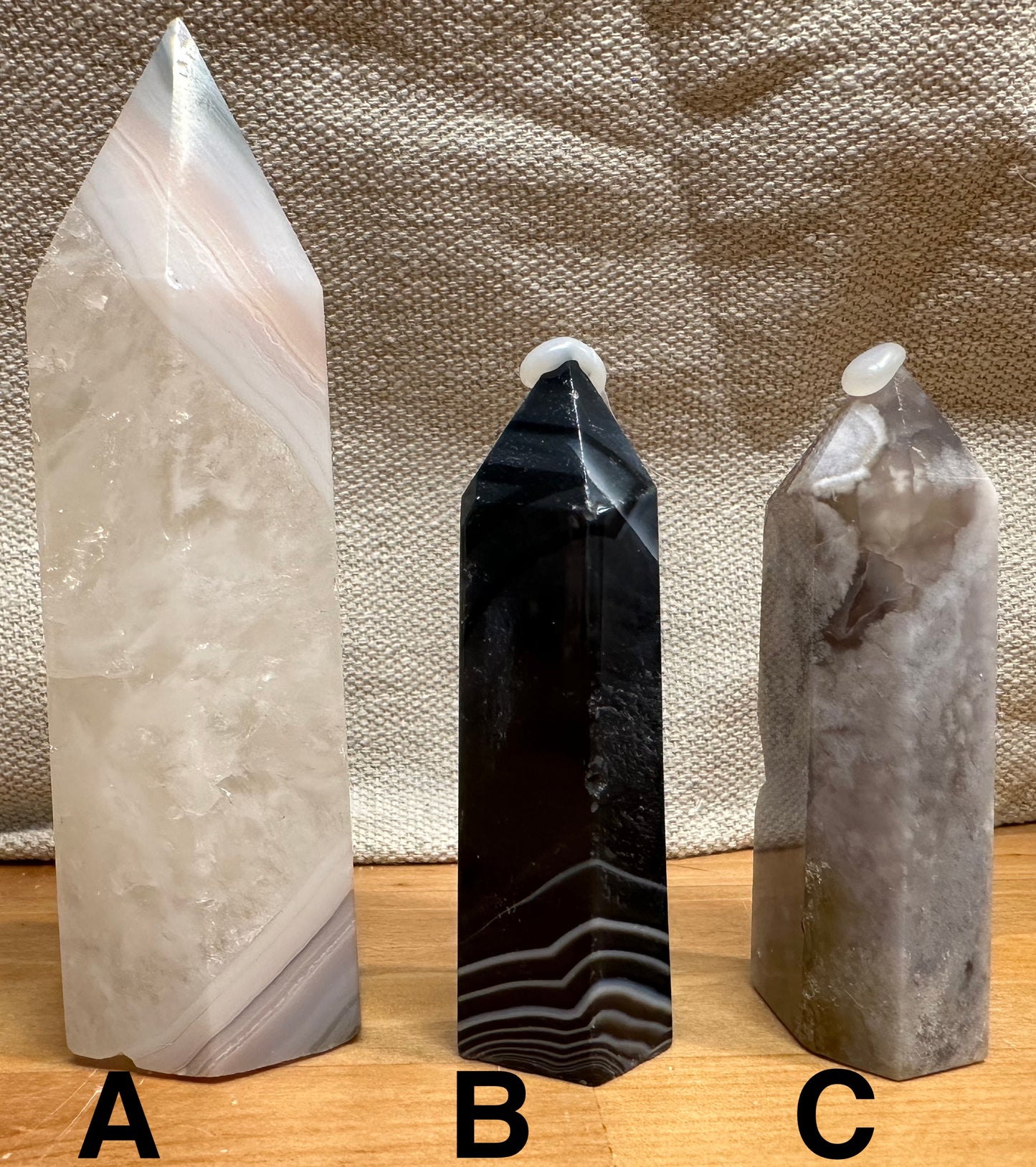 Assorted Agate Towers