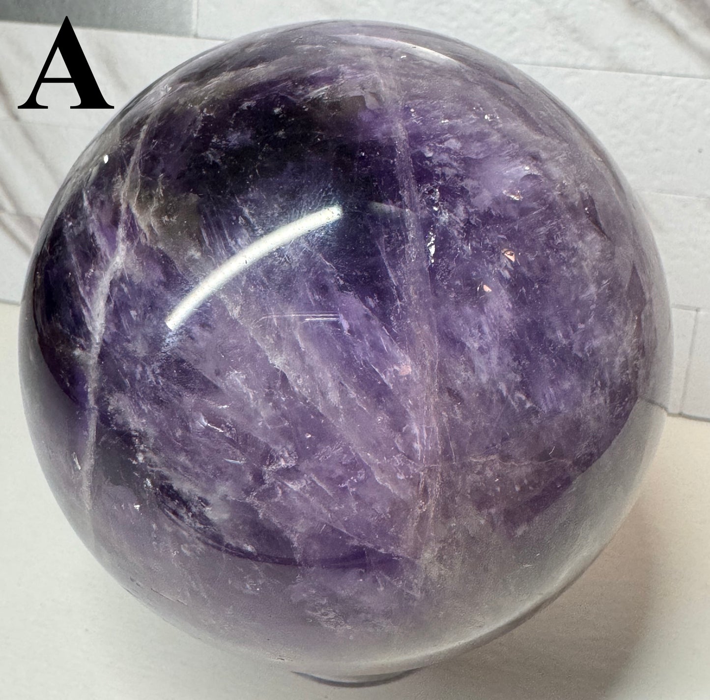 Amethyst Crystal Spheres