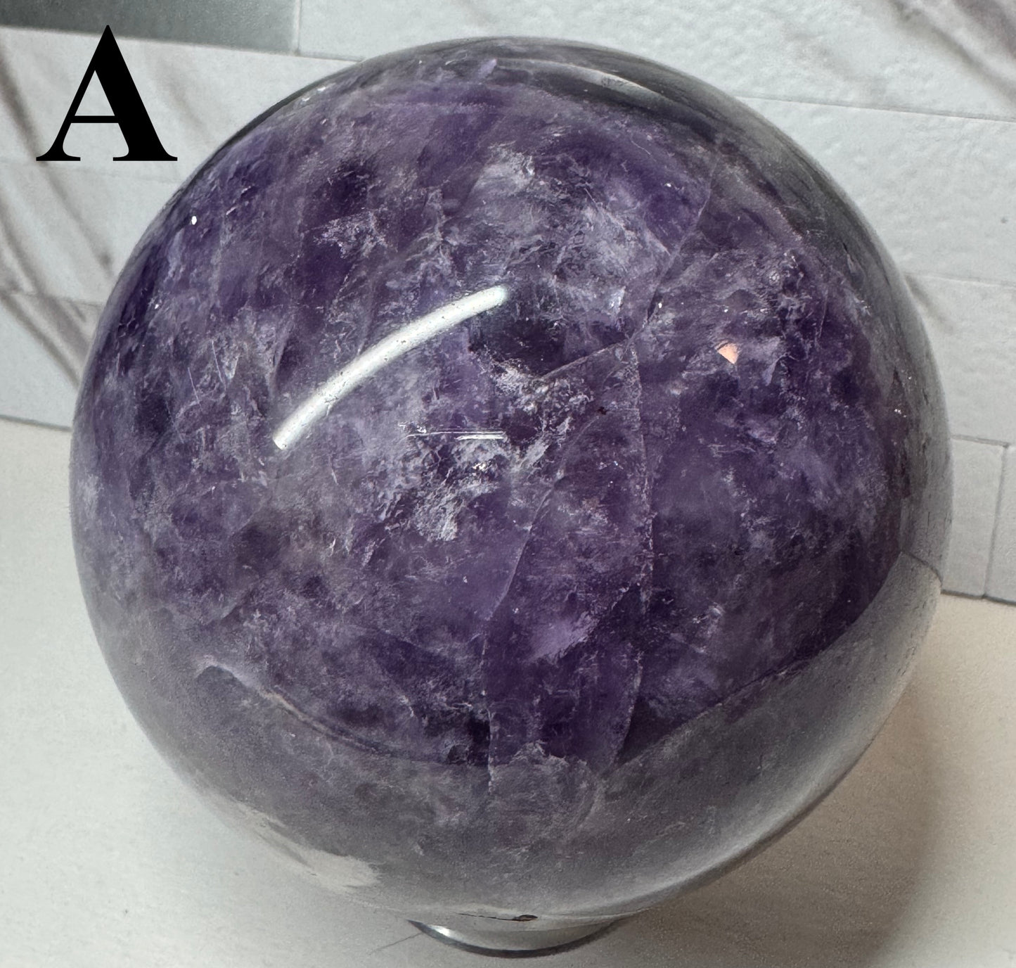 Amethyst Crystal Spheres