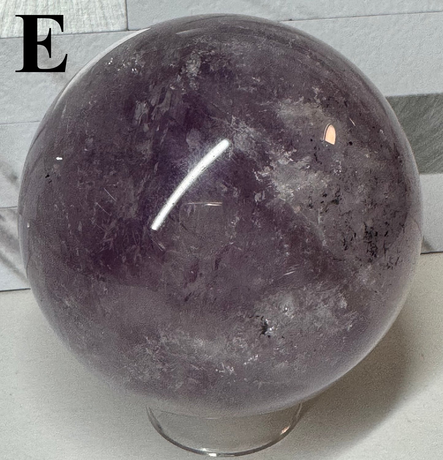 Amethyst Crystal Spheres