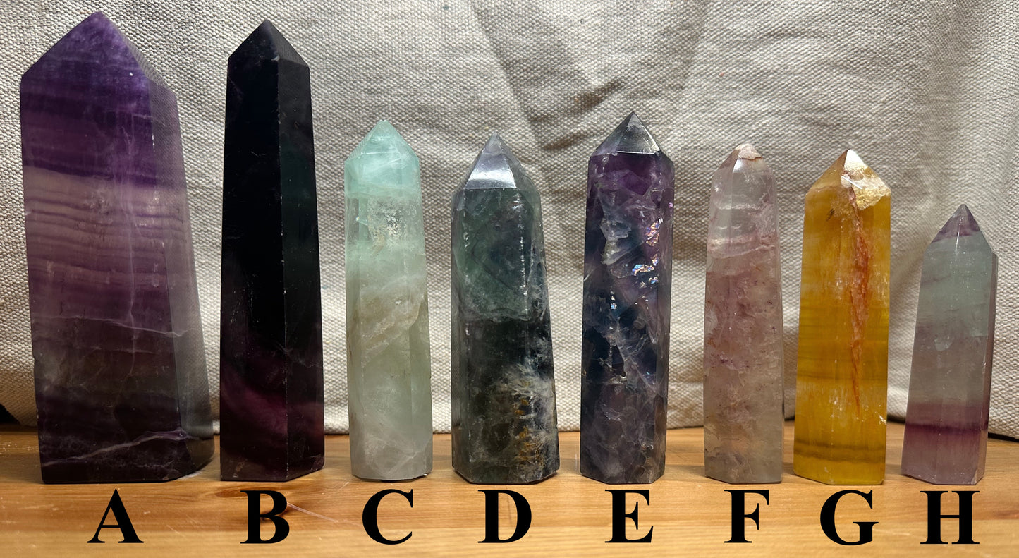 Assorted Fluorite Towers