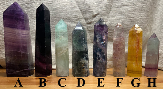 Assorted Fluorite Towers