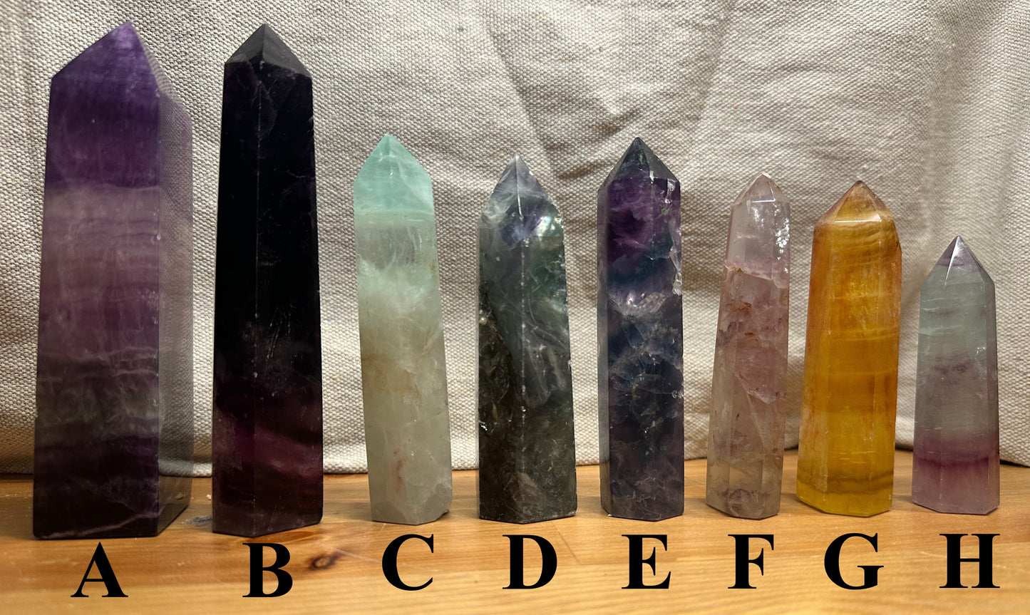 Assorted Fluorite Towers