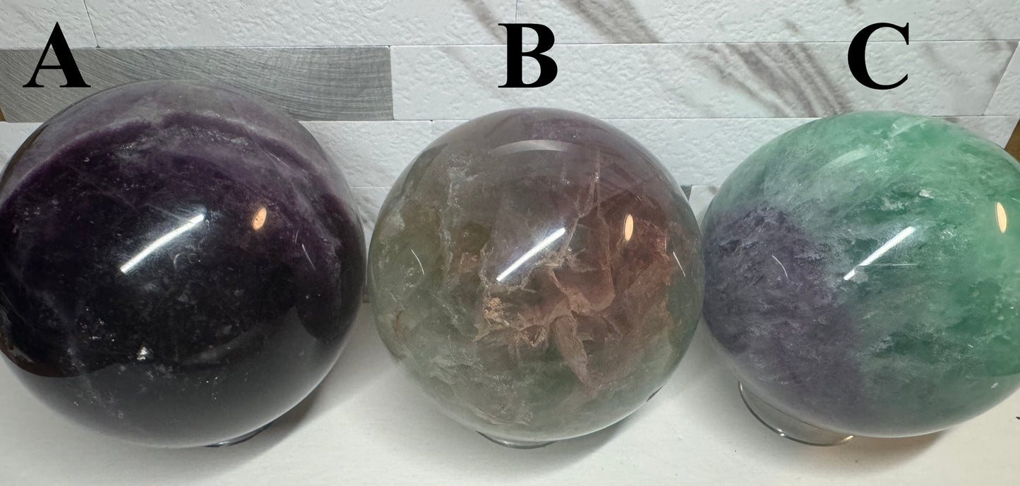 Fluorite Spheres