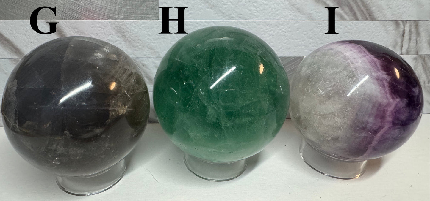 Fluorite Spheres