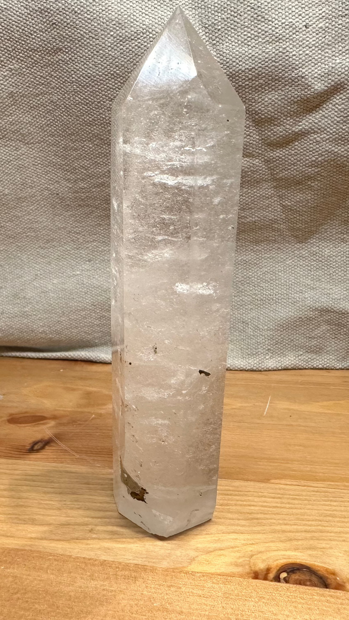 Clear Quartz Tower