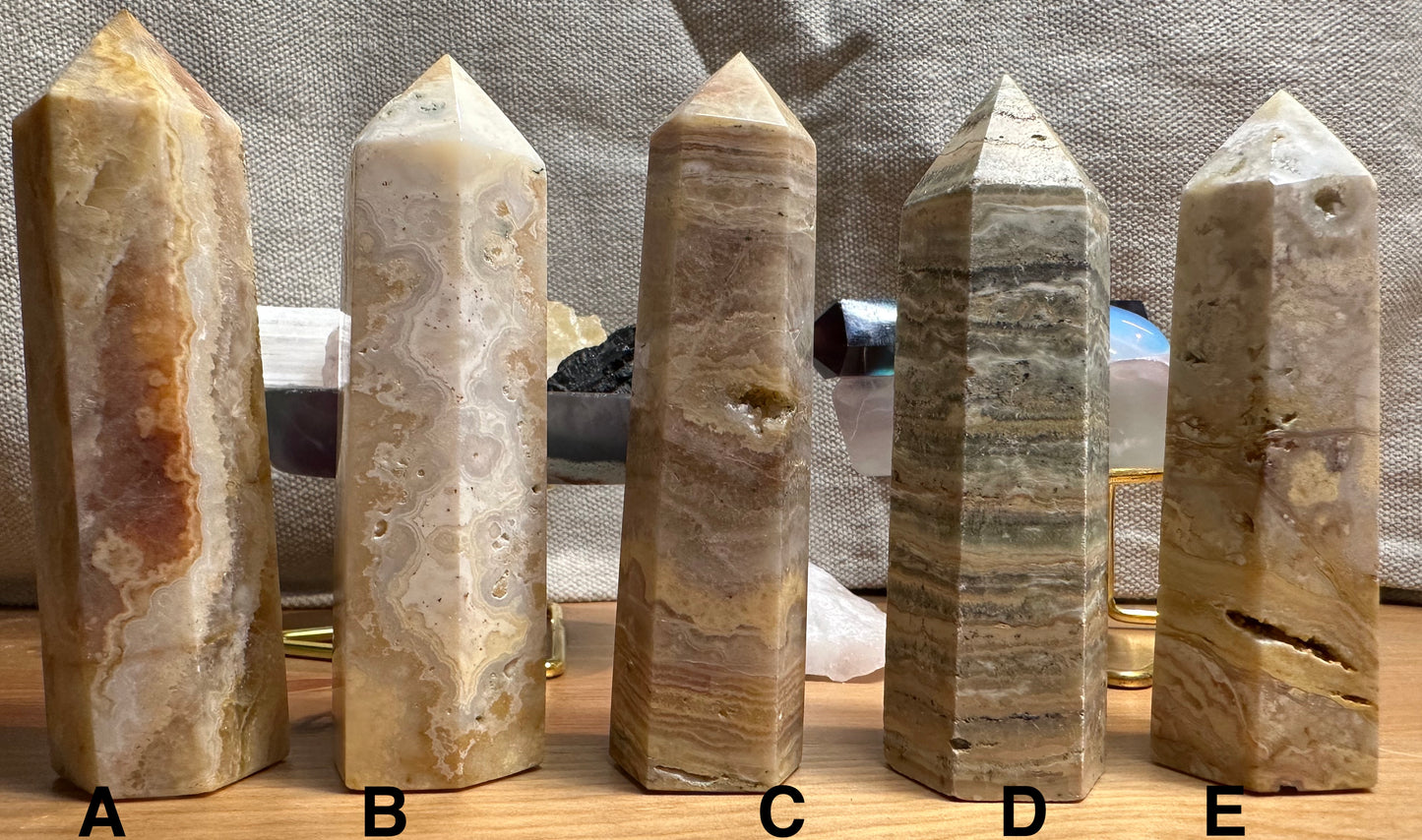 Lace Agate Towers