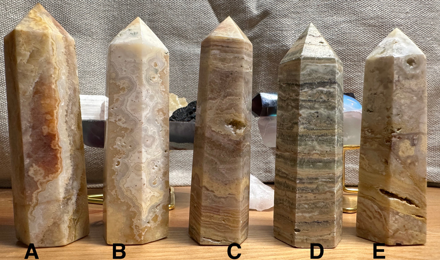 Lace Agate Towers