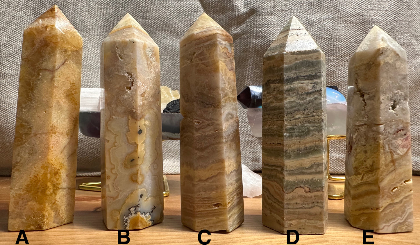 Lace Agate Towers