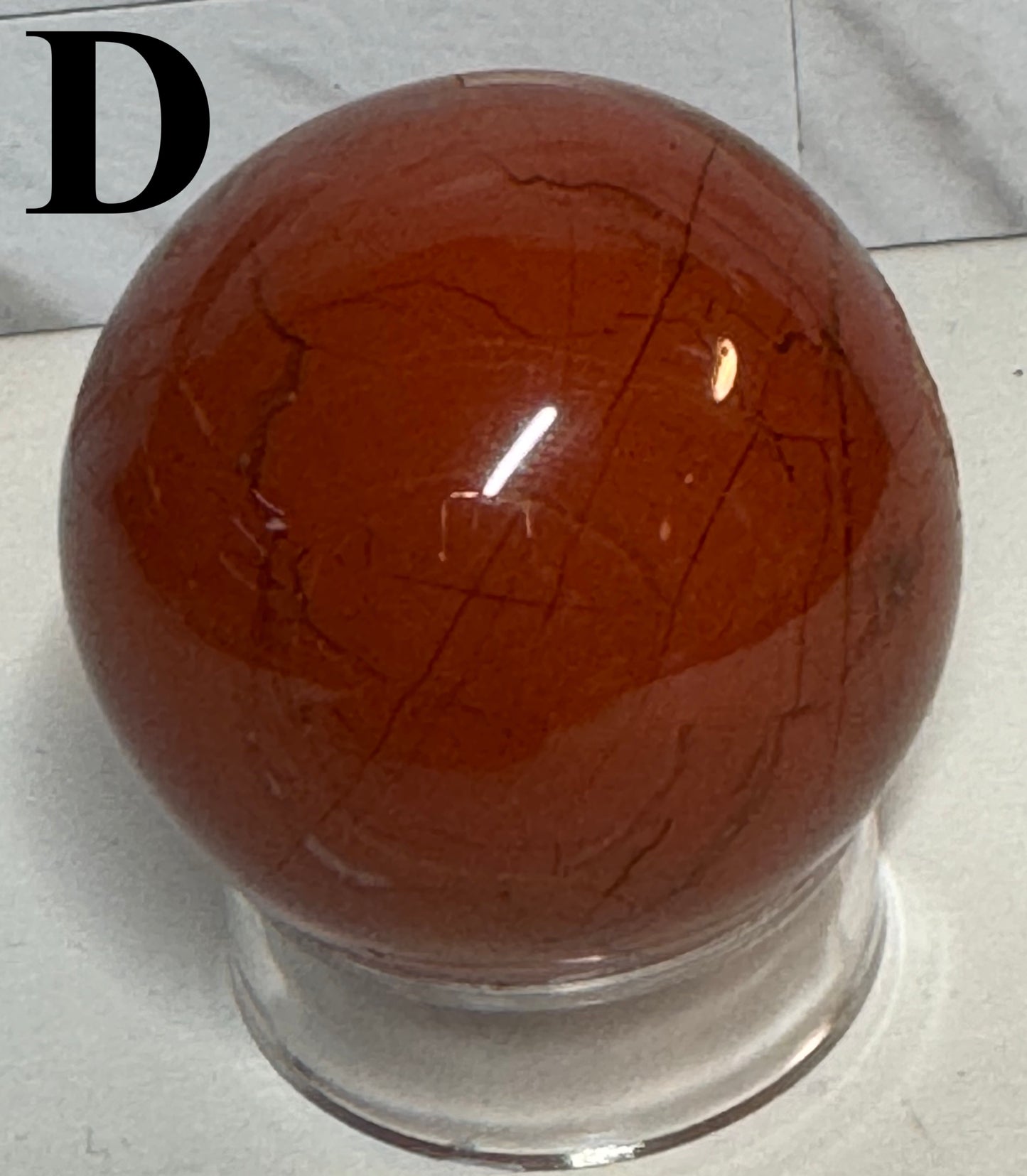 Red Jasper Spheres