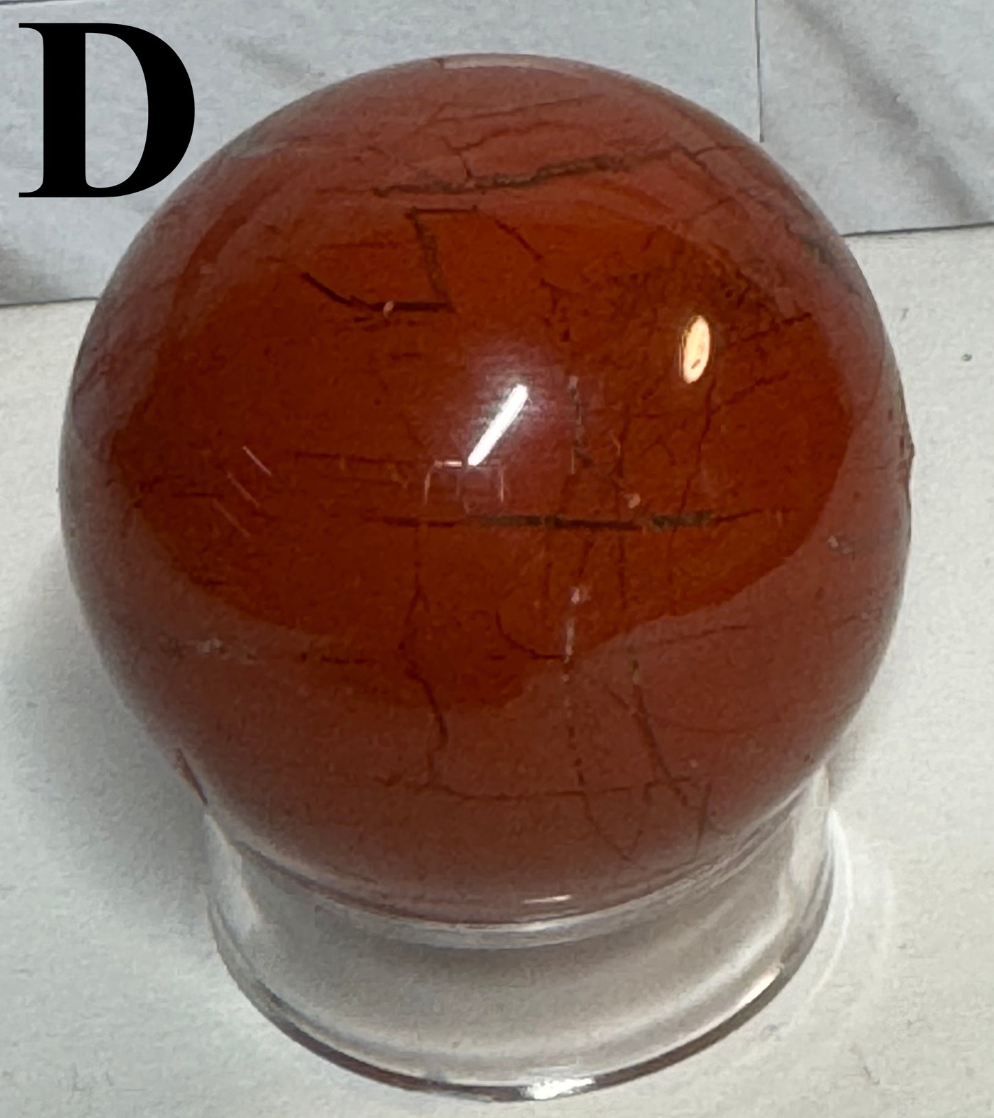 Red Jasper Spheres