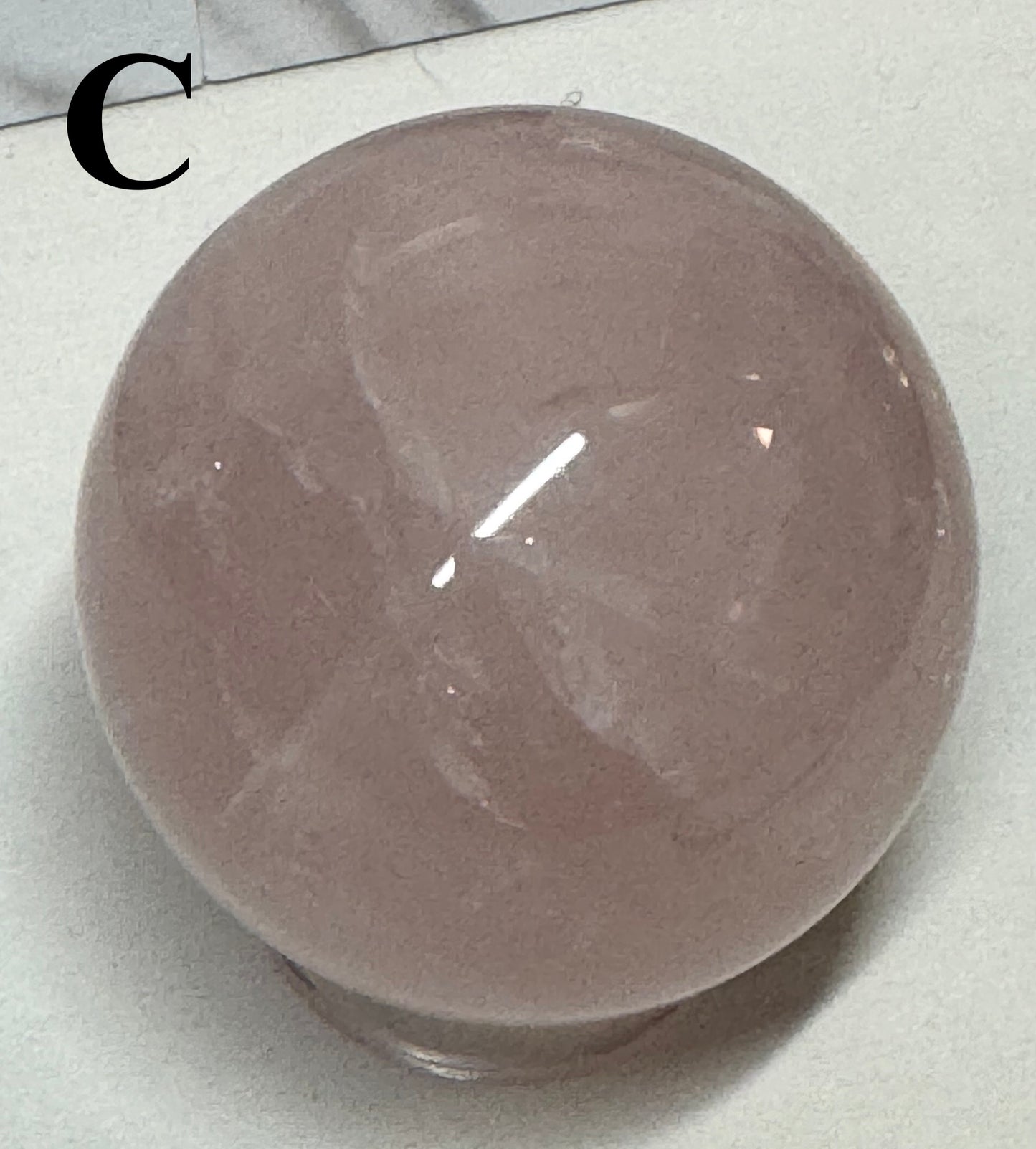 Rose Quartz Spheres