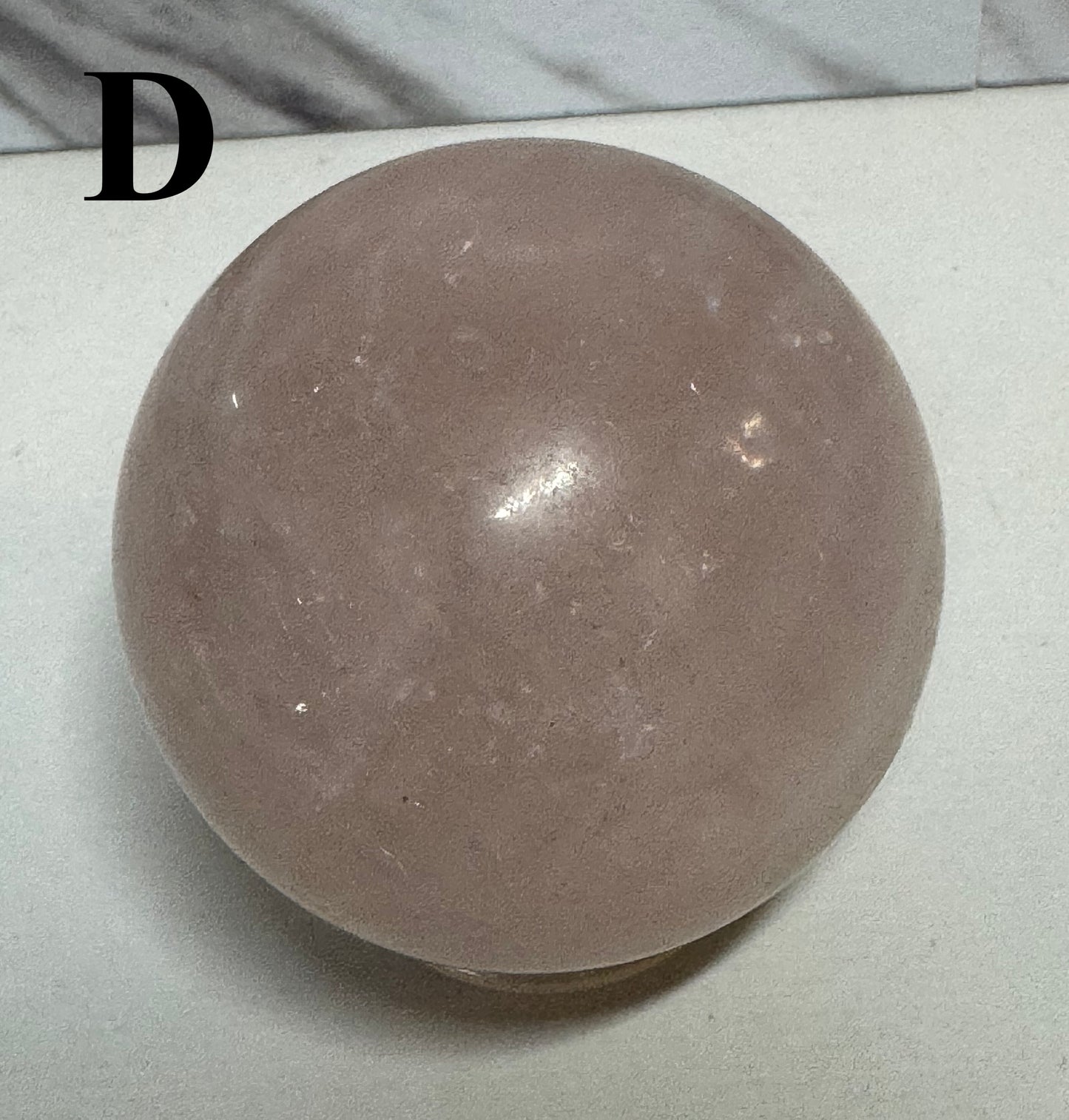 Rose Quartz Spheres