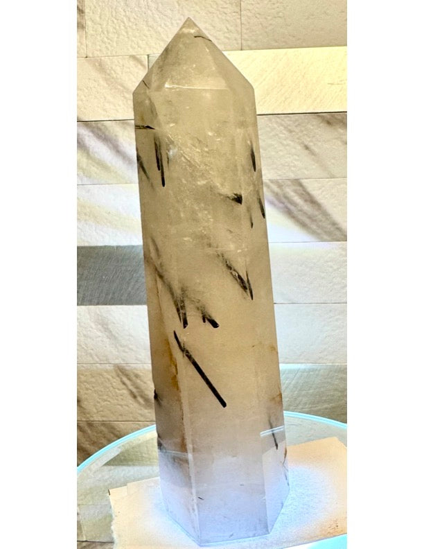 Tourmalinated Quartz Tower